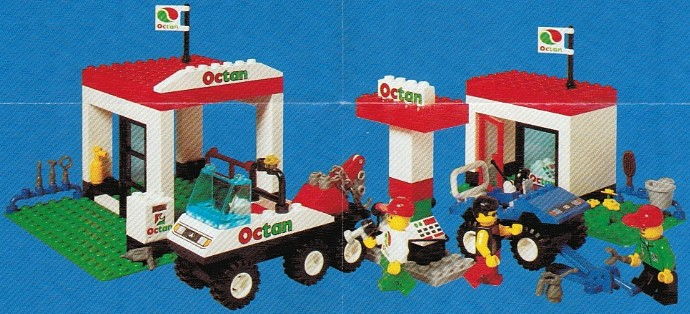 LEGO Produktset 6548-1 -  System Stadt 6548 Tankstelle