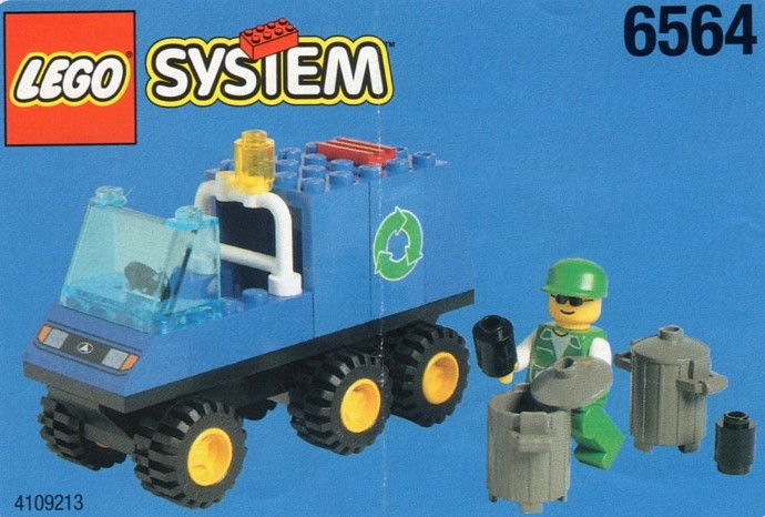 LEGO Produktset 6564-1 -  System Stadt 6564 Müllwagen