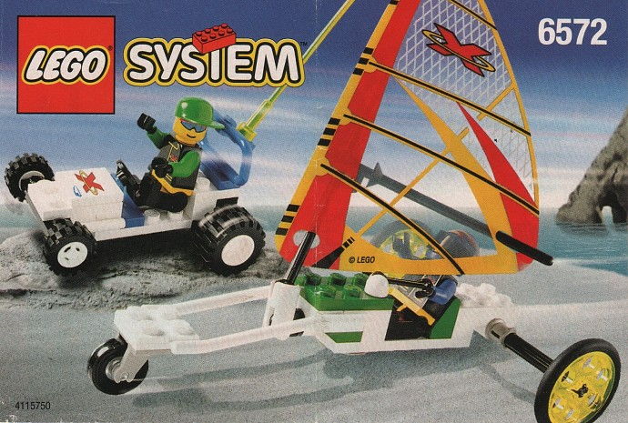 LEGO Produktset 6572-1 -  System Extreme Team 6572 X-Treme Beach Buggy