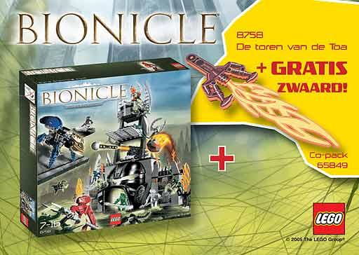 LEGO Produktset 65849-1 - Bionicle Co-pack