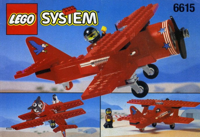 LEGO Produktset 6615-1 - Eagle Stunt Flyer