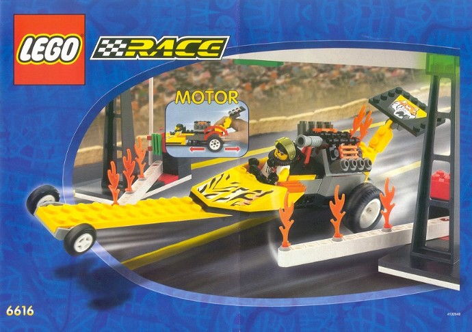 LEGO Produktset 6616-1 -  6616 - Rocket Dragster, 145 Teile