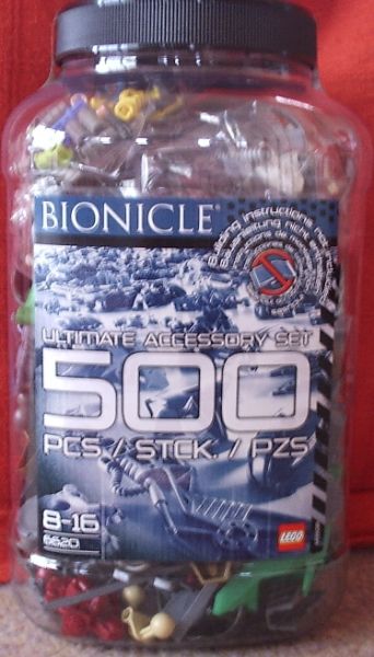 LEGO Produktset 6620-1 -  Bionicle 6620 - Ultimate Accessory Set  500 Teile