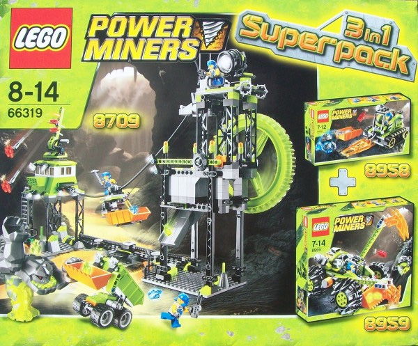 LEGO Produktset 66319-1 -  66319 Powerminers Superpack 3 in 1