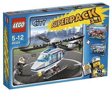 LEGO Produktset 66329-1 -  66329 City Superpack (7942 + 7236 + 7741)