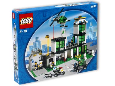 LEGO Produktset 6636-1 -  6636 Polizei Station