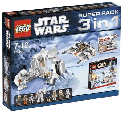 LEGO Produktset 66366-1 - ® Star WarsTM 66366 3in1 (8089, 8083, 7749)