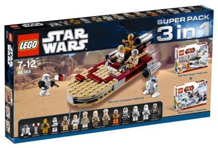 LEGO Produktset 66368-1 -  Star Wars 66368 Super Pack 3 in 1