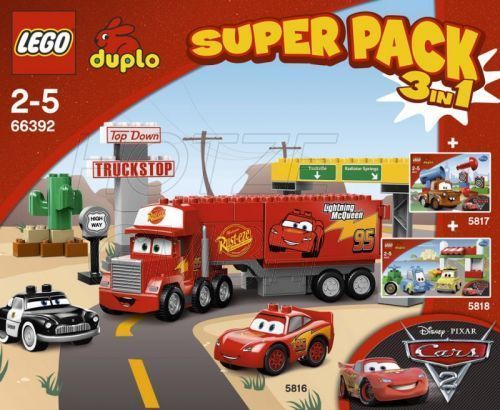 LEGO Produktset 66392-1 - Cars Super Pack 3-in-1