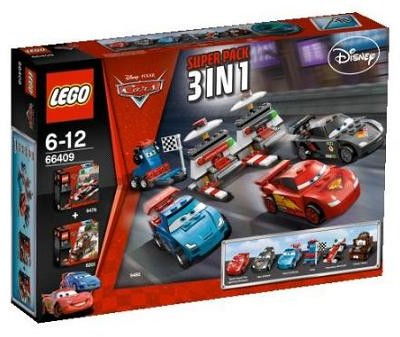 LEGO Produktset 66409-1 -  Cars 66409 Superpack 9485 + 9478 + 8201