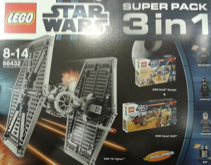 LEGO Produktset 66432-1 -  66432 Star Wars Super Pack 3 in 1 (9492 + 9490 + 