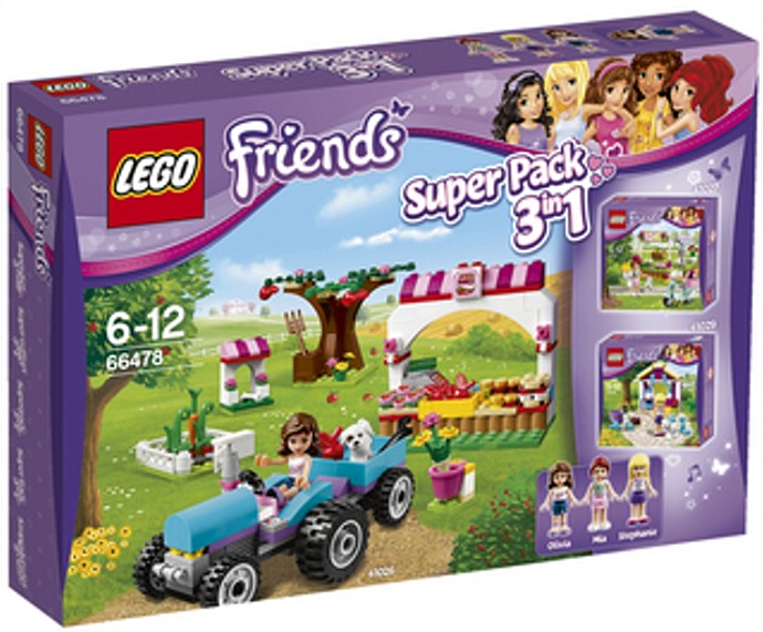 LEGO Produktset 66478-1 - Friends Value Pack