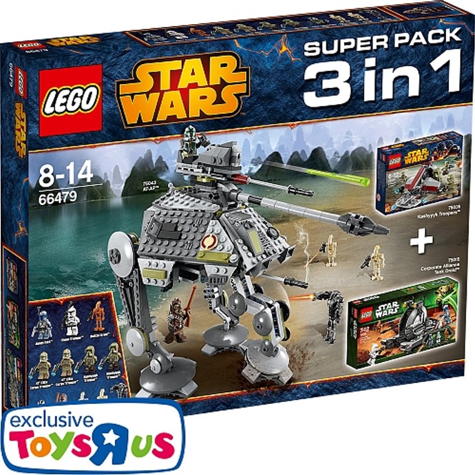 LEGO Produktset 66479-1 -  Star Wars - 66479 Value Pack 3 in 1 (75015 Corpor