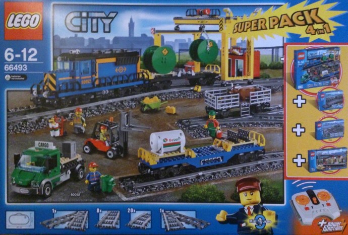 LEGO Produktset 66493-1 - City Train Value Pack
