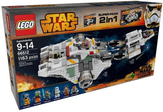 LEGO Produktset 66512-1 - Rebels Co-Pack