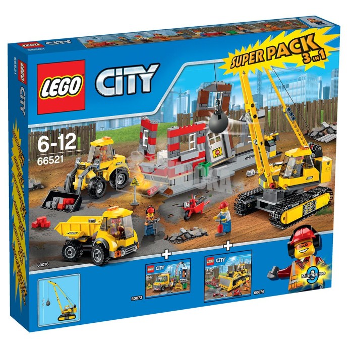 LEGO Produktset 66521-1 - Demolition Super Pack