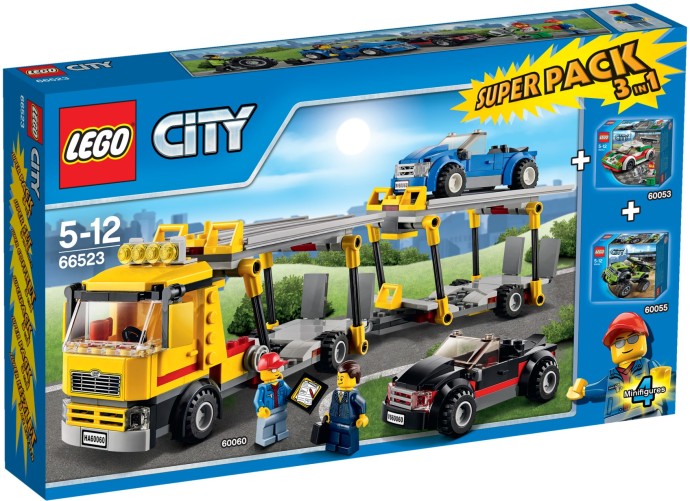 LEGO Produktset 66523-1 - City Super Pack 3-in-1