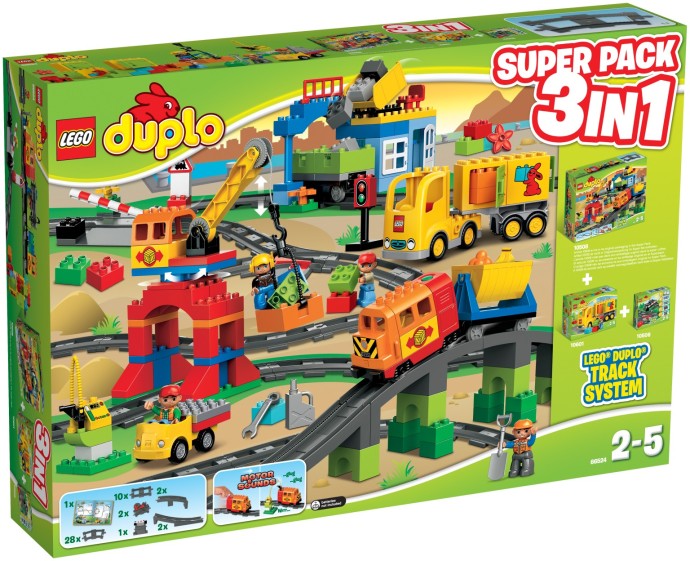 LEGO Produktset 66524-1 - Train Super Pack 3-in-1