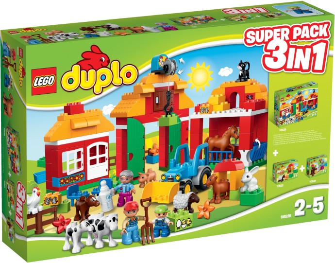 LEGO Produktset 66525-1 - Farm Super Pack 3-in-1