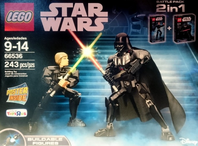 LEGO Produktset 66536-1 - Luke Skywalker and Darth Vader