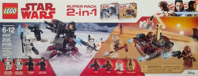 LEGO Produktset 66597-1 - 2-in-1 Super Pack