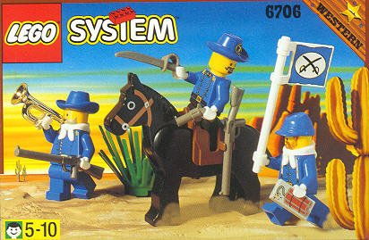 LEGO Produktset 6706-1 -  System Western 6706 Kavallerie