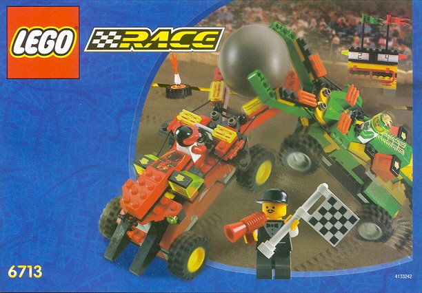 LEGO Produktset 6713-1 -  6713 - Grip-and-Go Wettkampf, 280 Teile