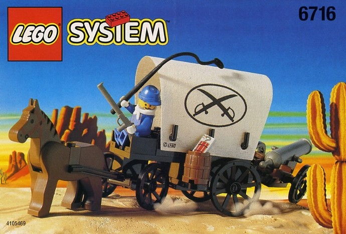 LEGO Produktset 6716-1 - Covered Wagon