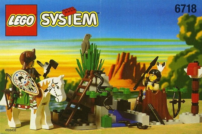 LEGO Produktset 6718-1 -  System Western 6718 Medizinmann