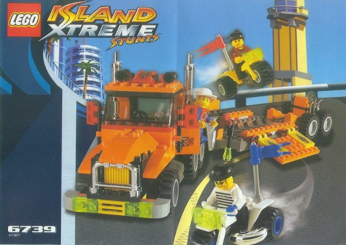 LEGO Produktset 6739-1 -  6739 - Großer Truck mit Stunt Trikes