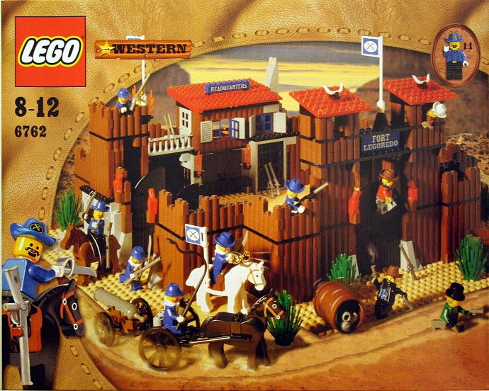 LEGO Produktset 6762-1 -  Wild West 6762 Fort redo von 2002