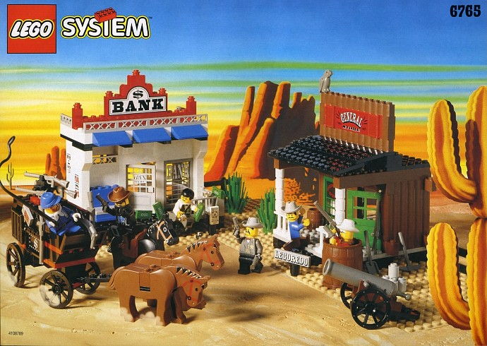 LEGO Produktset 6765-1 -  System Western 6765 Main Street