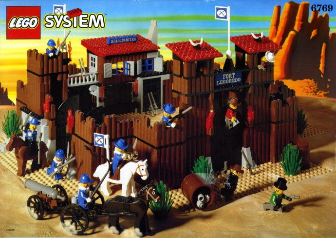 LEGO Produktset 6769-1 -  System Western 6769 Fort REDO