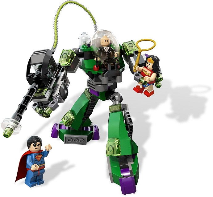 LEGO Produktset 6862-2 -  Super Heroes 6862 Superman vs Power Armor Lex