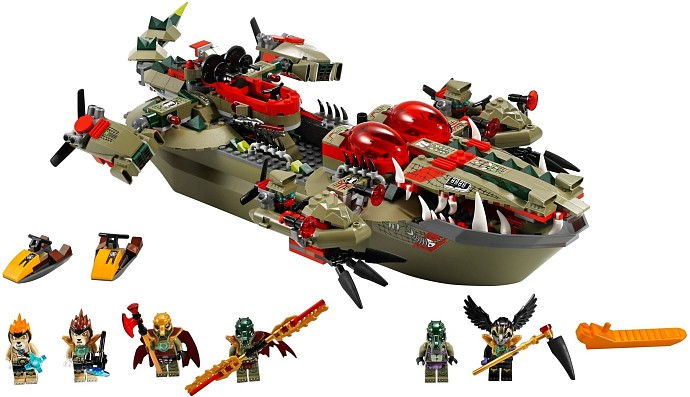 LEGO Produktset 70006-1 - Craggers Croc-Boot Zentrale