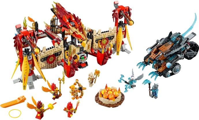 LEGO Produktset 70146-1 - Phoenix Fliegender Feuertempel