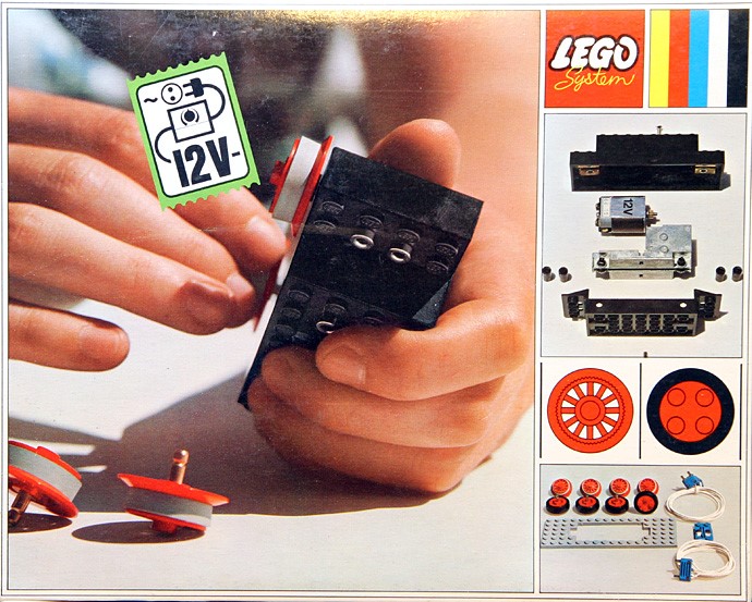LEGO Produktset 702-1 - 12V Motor with Accessories Pack
