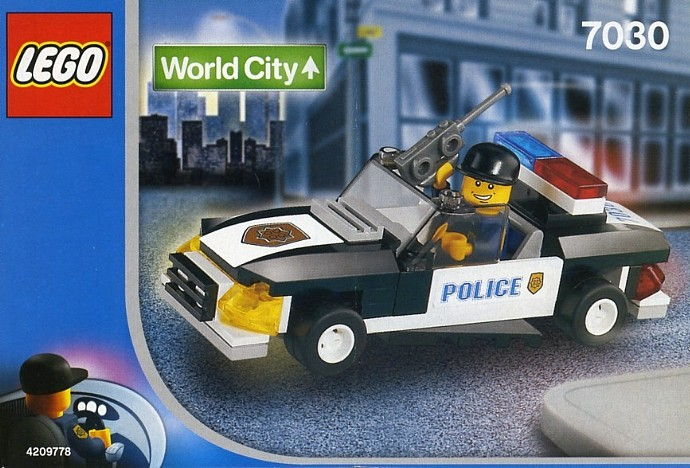 LEGO Produktset 7030-1 -  7030 - Streifenwagen