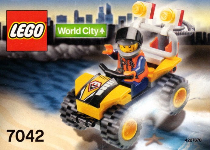 LEGO Produktset 7042-1 -  World City 7042 - Küstenwache Strand-Streife