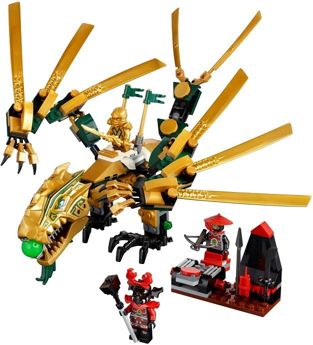 LEGO Produktset 70503-1 - Goldener Drache