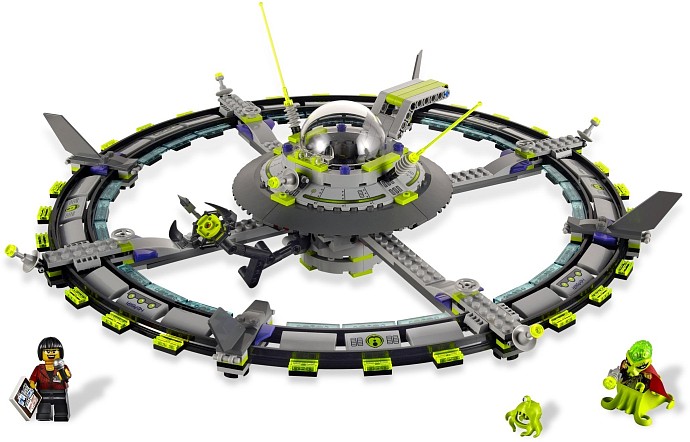LEGO Produktset 7065-1 -  Alien Conquest 7065 - Großes Alien-Raumschiff