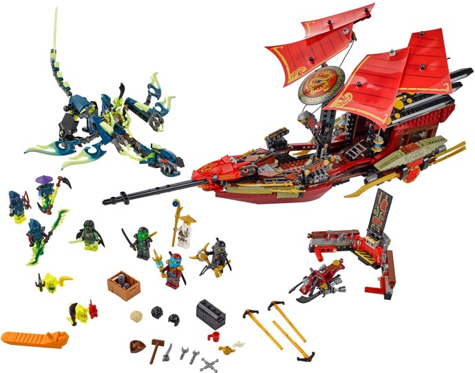 LEGO Produktset 70738-1 - Der letzte Flug des Ninja-Flugseglers