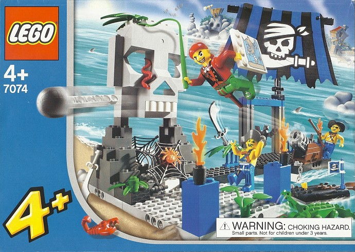 LEGO Produktset 7074-1 -  4JUNIORS  7074 -  Pirateninsel