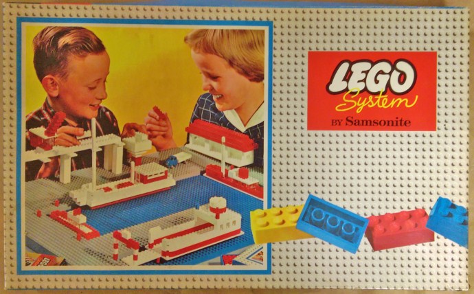 LEGO Produktset 708-2 - Medium Basic Set (Flat Box)