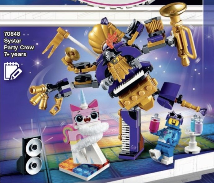 LEGO Produktset 70848-1 - Systar Party Crew