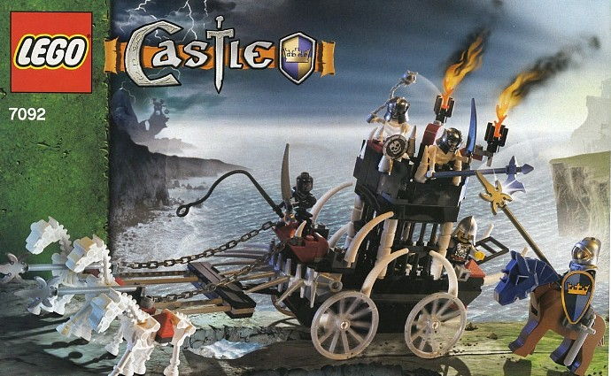 LEGO Produktset 7092-1 -  Castle 7092 - Gefängniskutsche der Skelett-Ritter