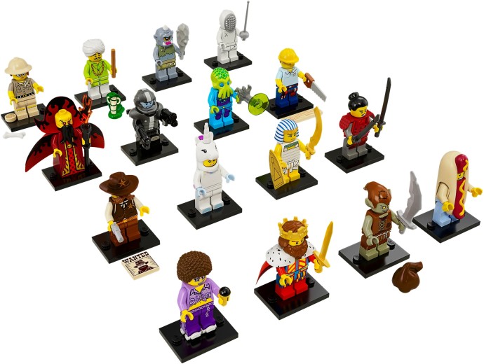 LEGO Produktset 71008-17 - LEGO Minifigures - Series 13 - Complete