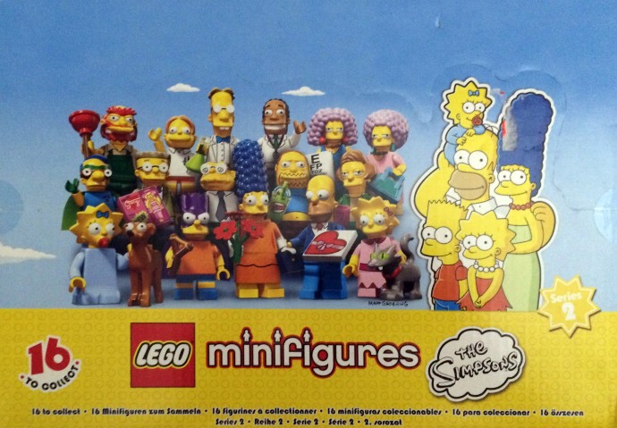 LEGO Produktset 71009-18 - LEGO Minifigures - The Simpsons Series 2 - Sealed Box