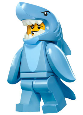 LEGO Produktset 71011-13 - Shark Suit Guy