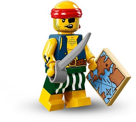 LEGO Produktset 71013-9 - Scallywag Pirate